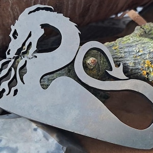 Dragon Fire Steel Striker – Handknäppt engelsk flinta, Bushcraft-eldtändare