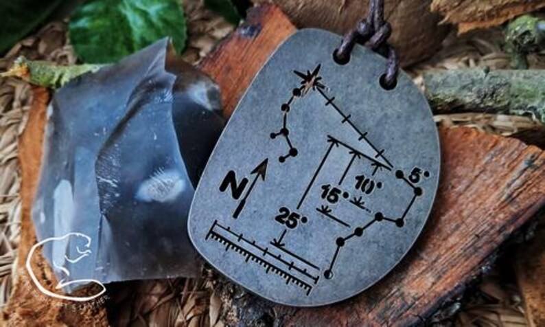 The 'polaris' Flint & Steel Striker With English Flint for Traditional ...