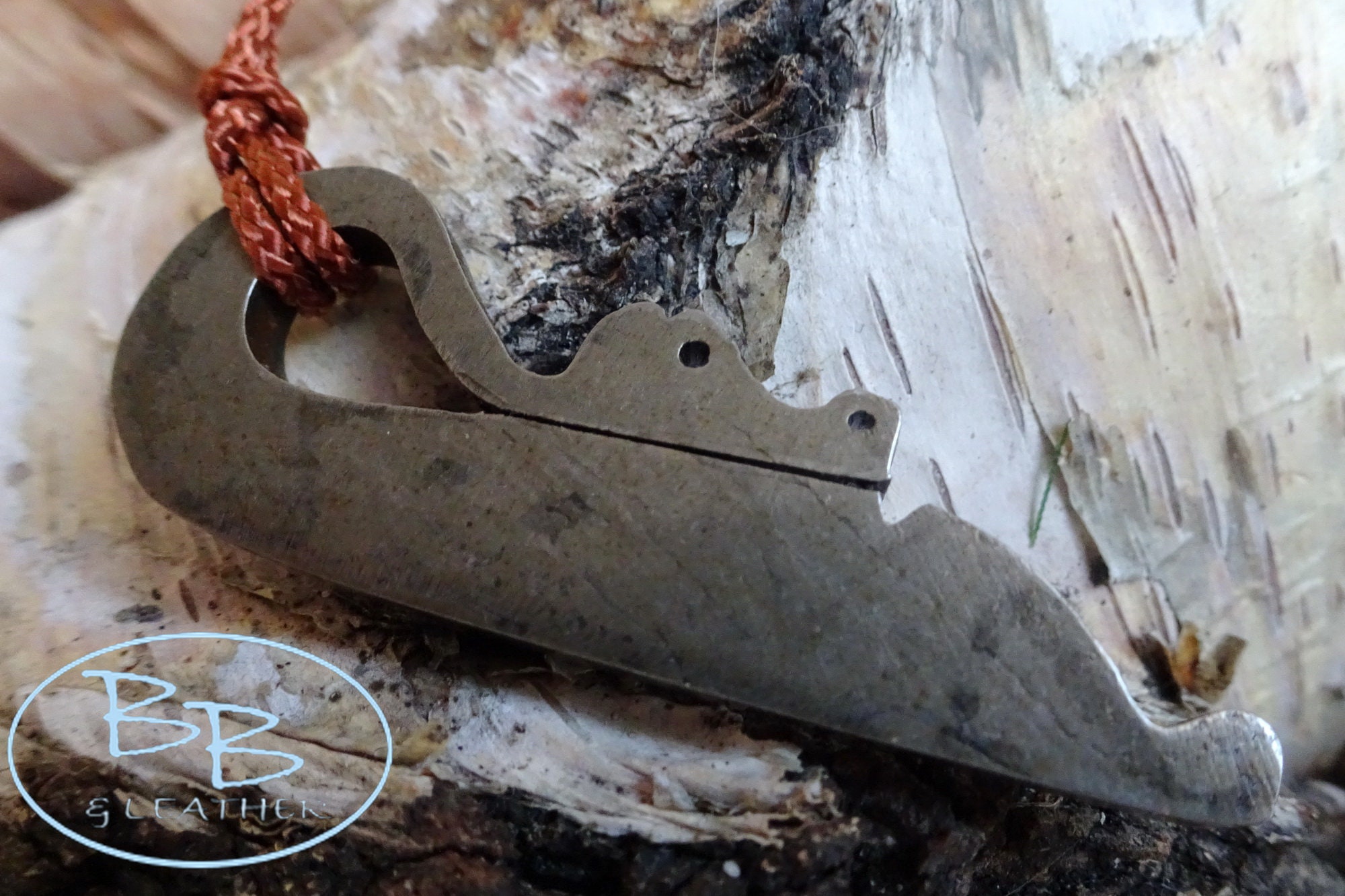 Mini 'flint & Steel' Fire Striker Pendant 'nordic Etsy