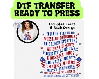 Joe Dirt Merica July 4th Ready To Press DTF Transfer | Independence Day | Joe Dirt Transfer | Funny 4th Of July | DTF Prints | Merica