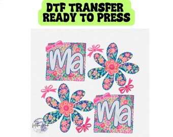 Boho Mama DTF Transfer | Heat Transfer | Mama | Mama Transfer | Mother's Day | Trendy Design | Mom Life | Cute Mama Shirt | DTF Prints