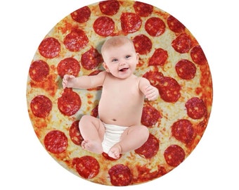 pizza swaddle blanket