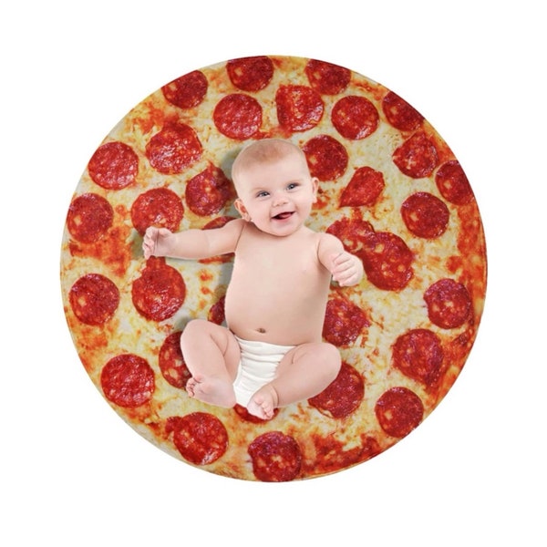 Pizza Blanket Etsy