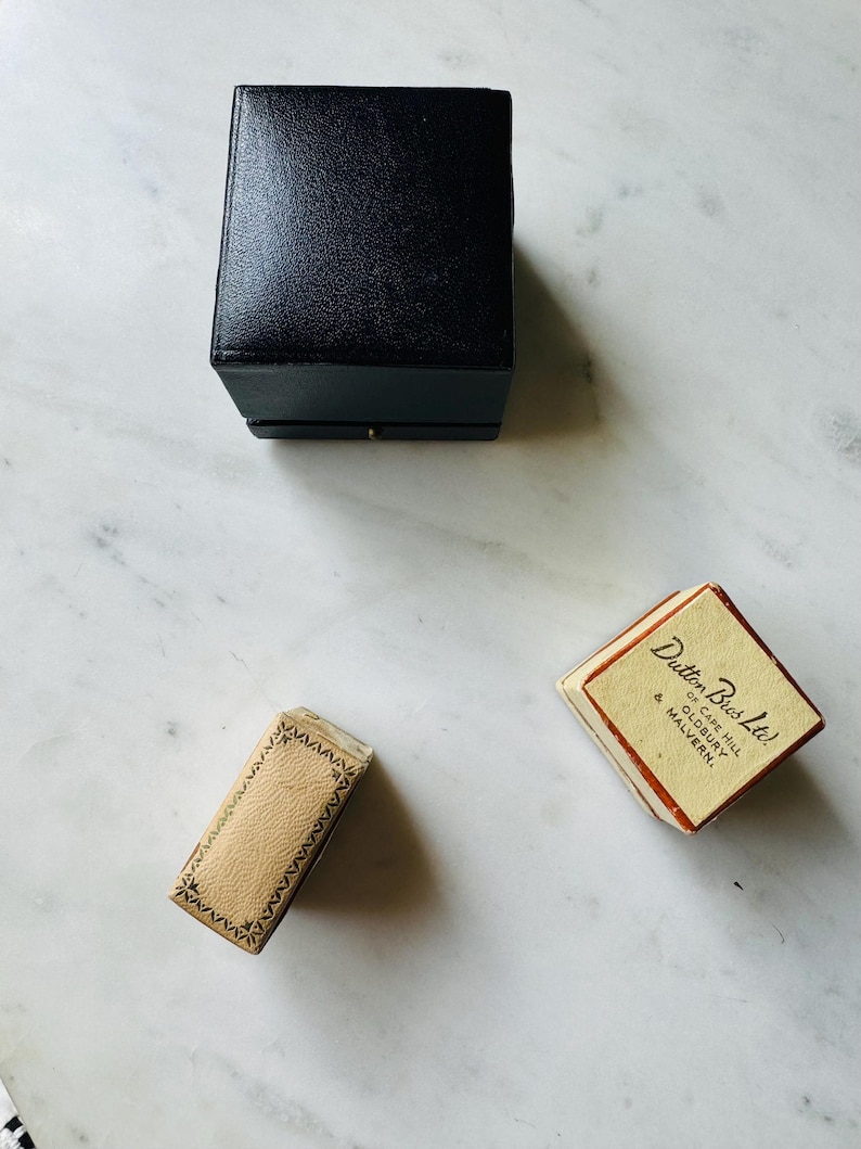 Vintage Ring Boxes | Antique Ring Box | Antique Proposal Box Bild 2