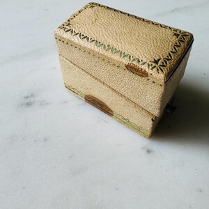 Vintage Ring Boxes | Antique Ring Box | Antique Proposal Box Bild 9