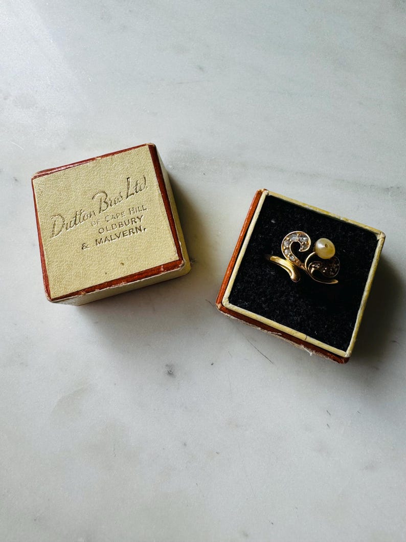Vintage Ring Boxes | Antique Ring Box | Antique Proposal Box Bild 3