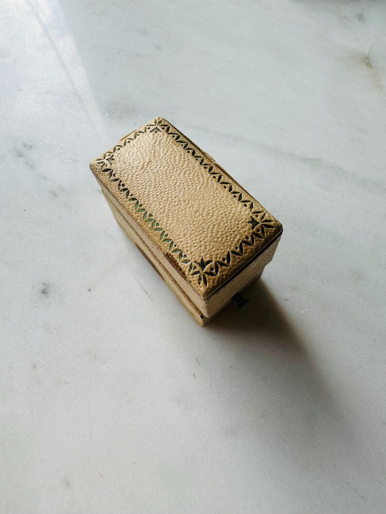Vintage Ring Boxes | Antique Ring Box | Antique Proposal Box Bild 7