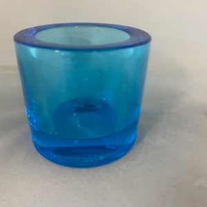 Iittala Kivi Light Blue votive 60mm