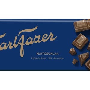 180g Milk Chocolate chocolate tablet KARL FAZER Finland