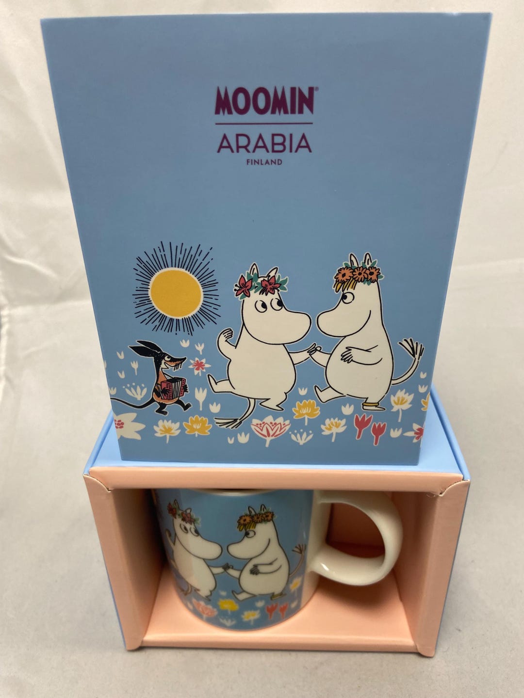 Moomin Mug Summer Dance (2026) *NEW With Sticker and Box Arabia