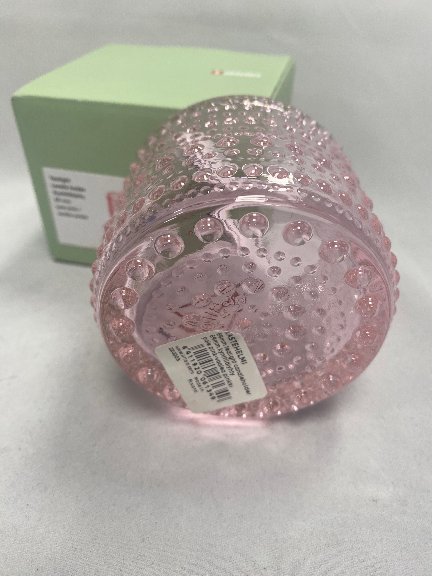 イッタラ カステヘルミ ペールピンク 64mm ボーティブ *新品、箱付き