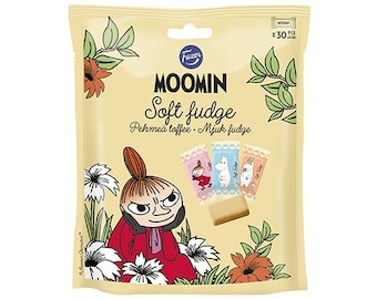 160g Moomin Soft Fudge candy bag FAZER Finland