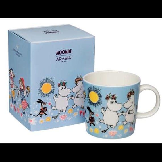 Moomin Mug Summer Dance (2026) *NEW With Sticker and Box Arabia