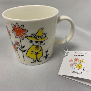 Moomin Mug ABC Snufkin *NEW