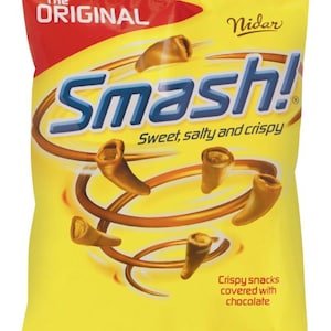 2x100g Nidar Smash Chocolate NORWEGIAN candy bags