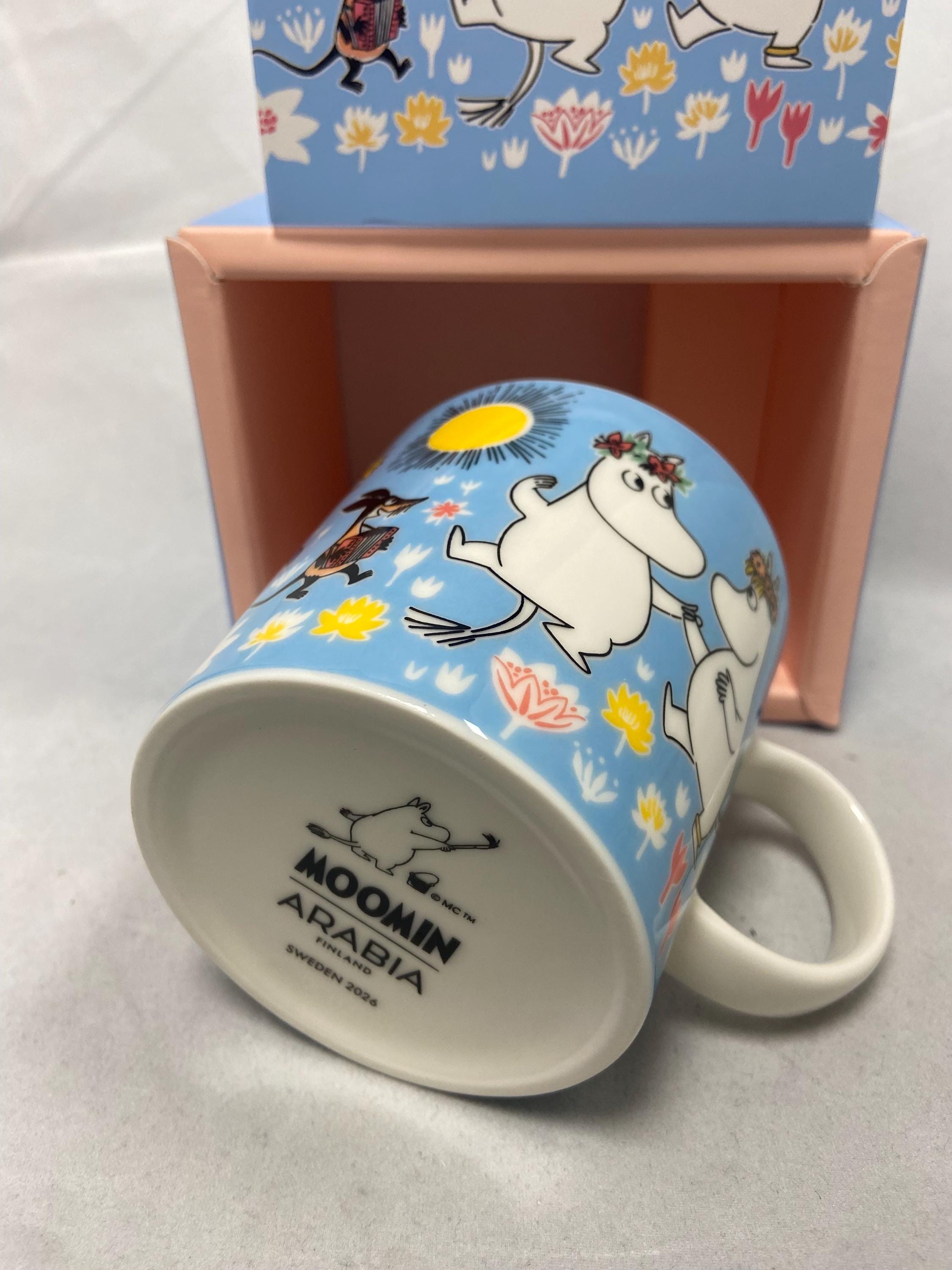 Moomin Mug Summer Dance (2026) *NEW With Sticker and Box Arabia