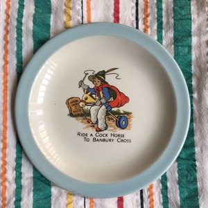 Nursery Rhyme Plate Made For The N.H.S Children In Hospital