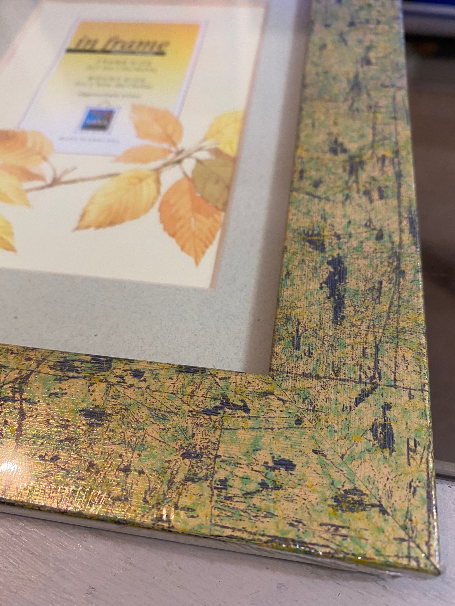 In Frame 5 X7 Ins Decorative Gold Vintage Frame and Mount by Etsy UK