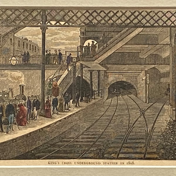 Kings Cross Station - Etsy