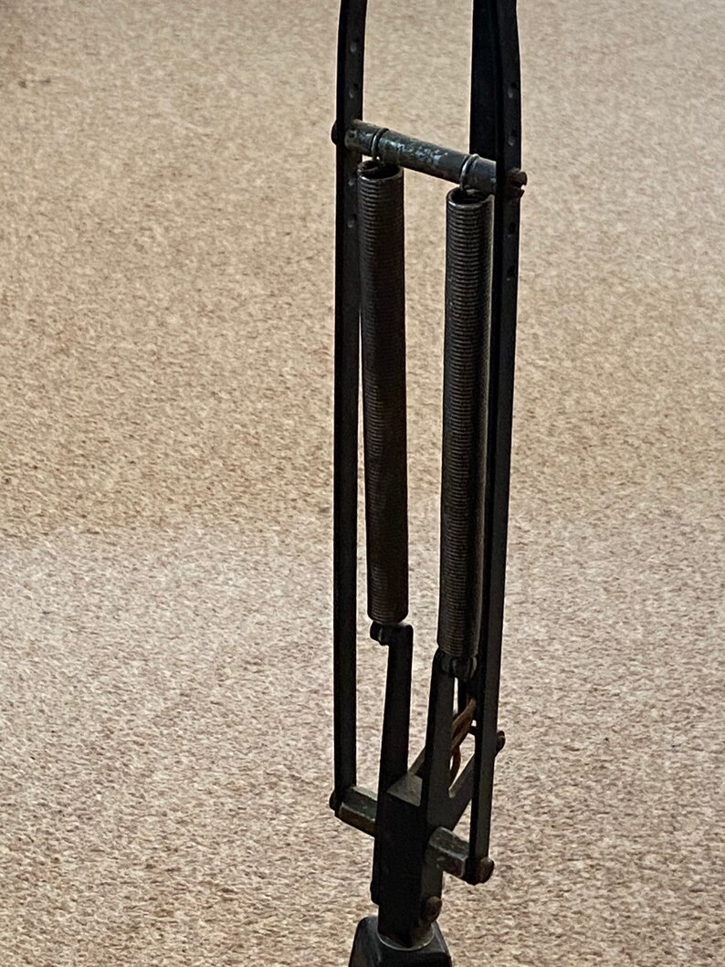 Vintage Retro Original 1930\u2019s 1st Prototype Anglepoise Lamp base with Retro Vintage Aluminium Shade