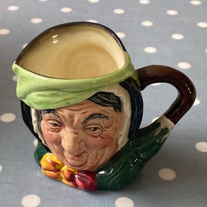 Royal Doulton ‘Sairey Gamp’ Character Toby Jug Made in England