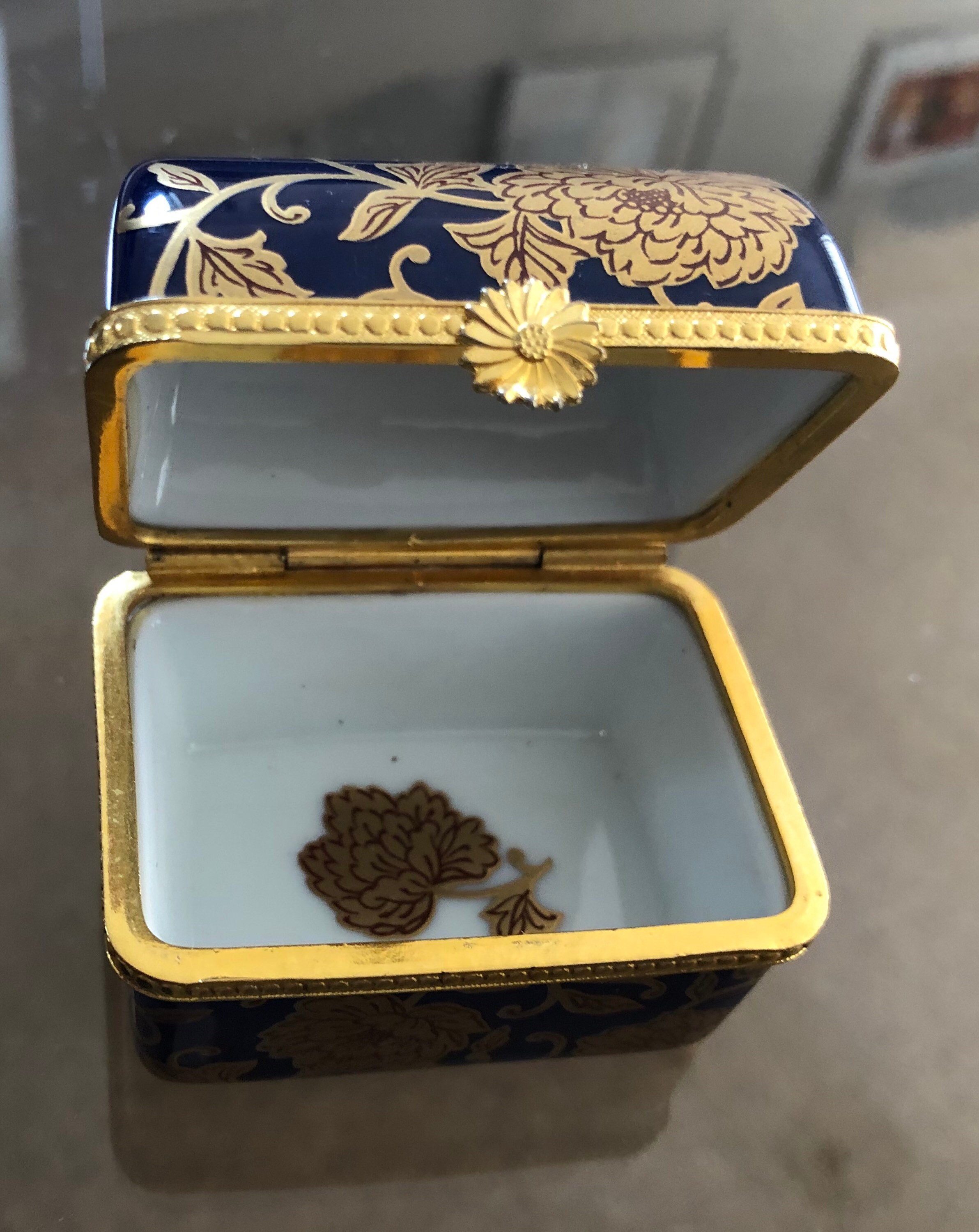 Vintage Enamel Trinket Box Designed by Shibata Japan Etsy