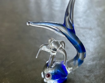 Vintage V Nason & C Murano, Italy, Blown Glass Whale - Etsy 日本