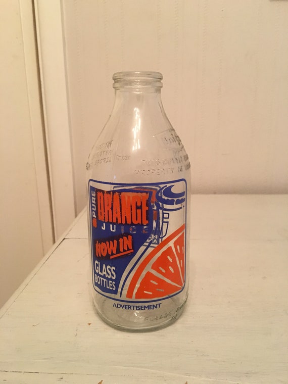 Vintage 1970’s milk bottle