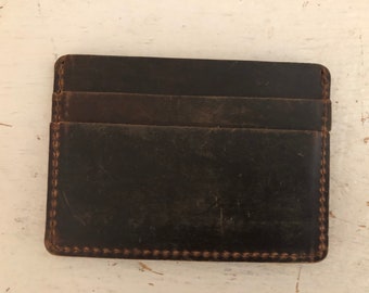 Slim High Quality Leather Credit Card Holder