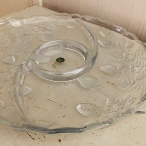 Vintage Soga Japanese Glass Serving Platter