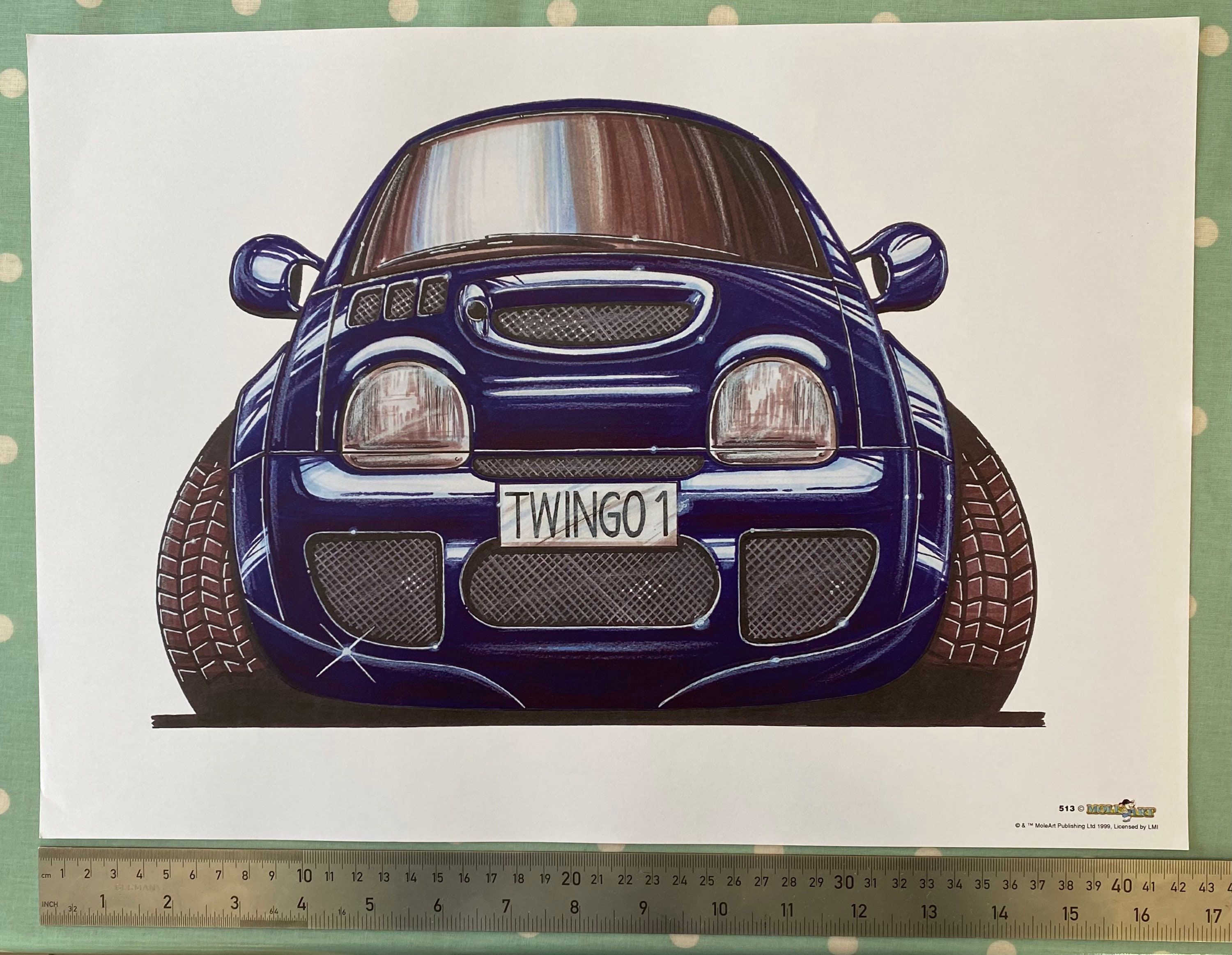 Voiture Miniature Renault Twingo GT 1/24 - Cararama - Neuve - Modèle 848271
