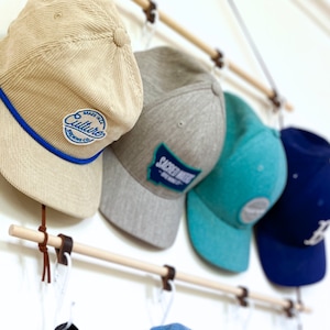 Boyfriend Gift • Baseball Cap Organizer • Husband Gift • Hat Rack