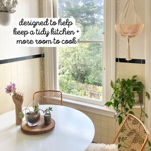 Hanging Fruit Basket, Macrame Produce Hammock, Thoughtful House Warming Gift