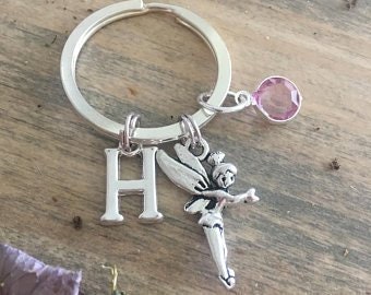Keychain Key Chain Keyring Tinkerbell Fairy Moody