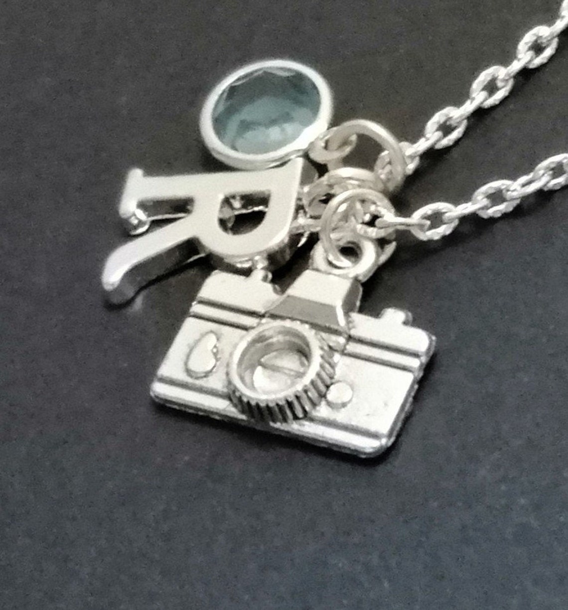 Camera Personalised Necklace Custom Necklace Personalised | Etsy