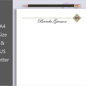 Plantilla de membrete MS Word | Plantilla de membrete de negocios | Imprimible Diy Papelería | Diseño de membrete | Cartas descargables | Editable