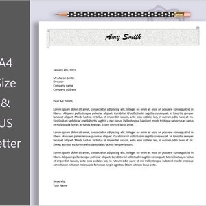 Plantilla de membrete para Word | Papel con membrete personalizado, Papel con membrete personalizado, Papelería personalizada de bricolaje, Papel con membrete comercial