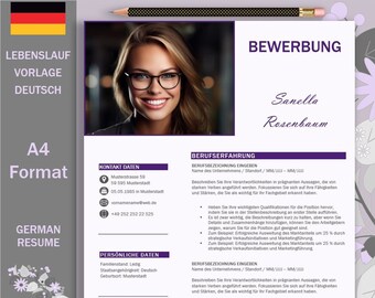 Resume Template for Word, Resume Template to Fill Out, Application Templates, Tabular Resume, Professional Resume