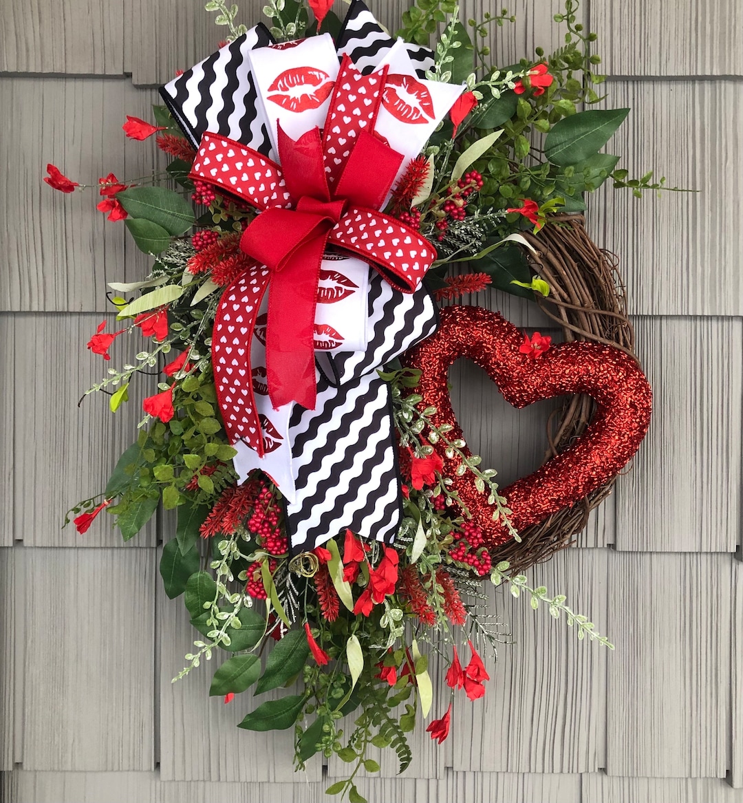 Valentines Wreath For Front Door