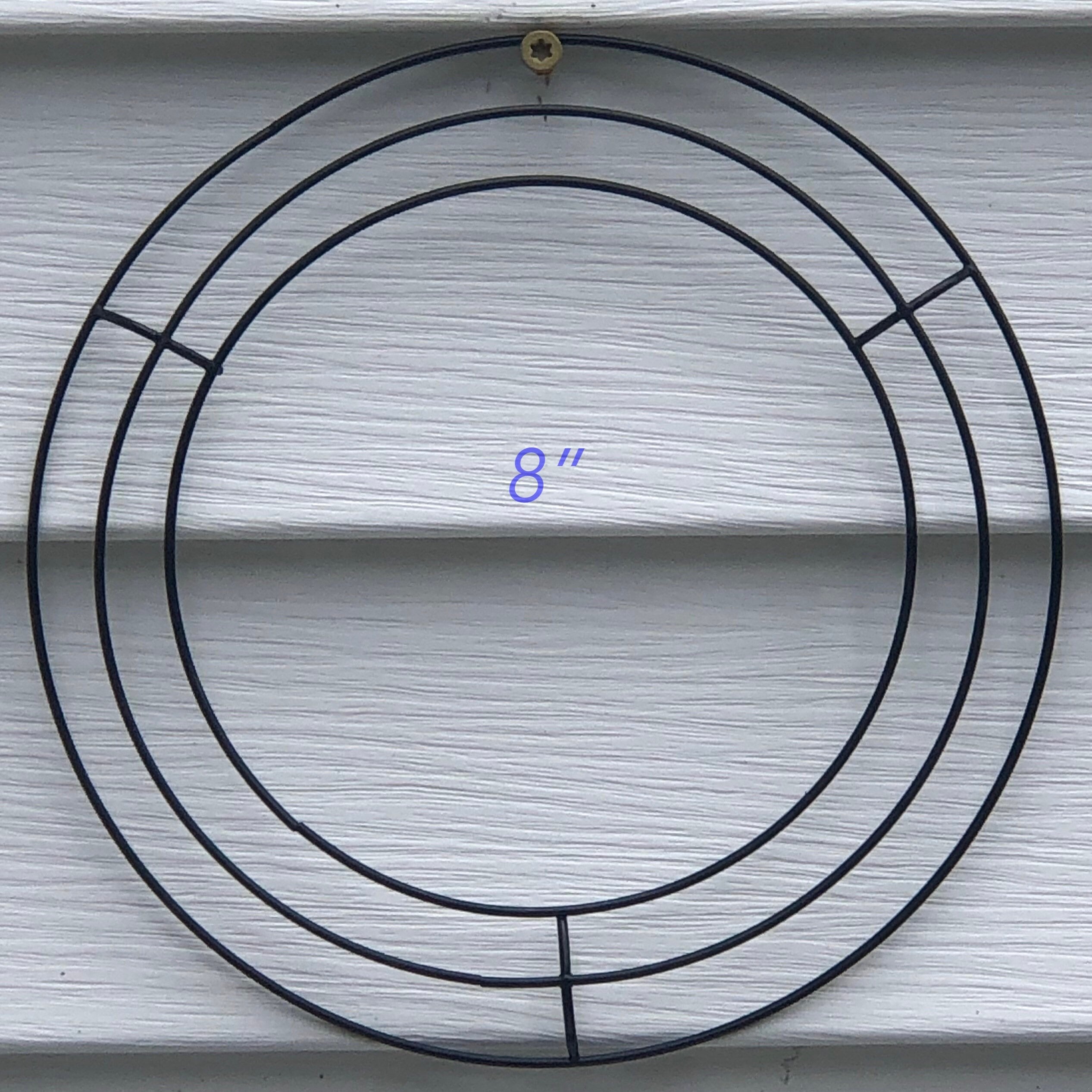 8 Metal Wreath Frame 10 Metal Wreath Frame Etsy