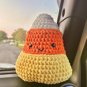 NO SEW Candy Corn Crochet Pattern Plush, Fall, Halloween, Autumn ...