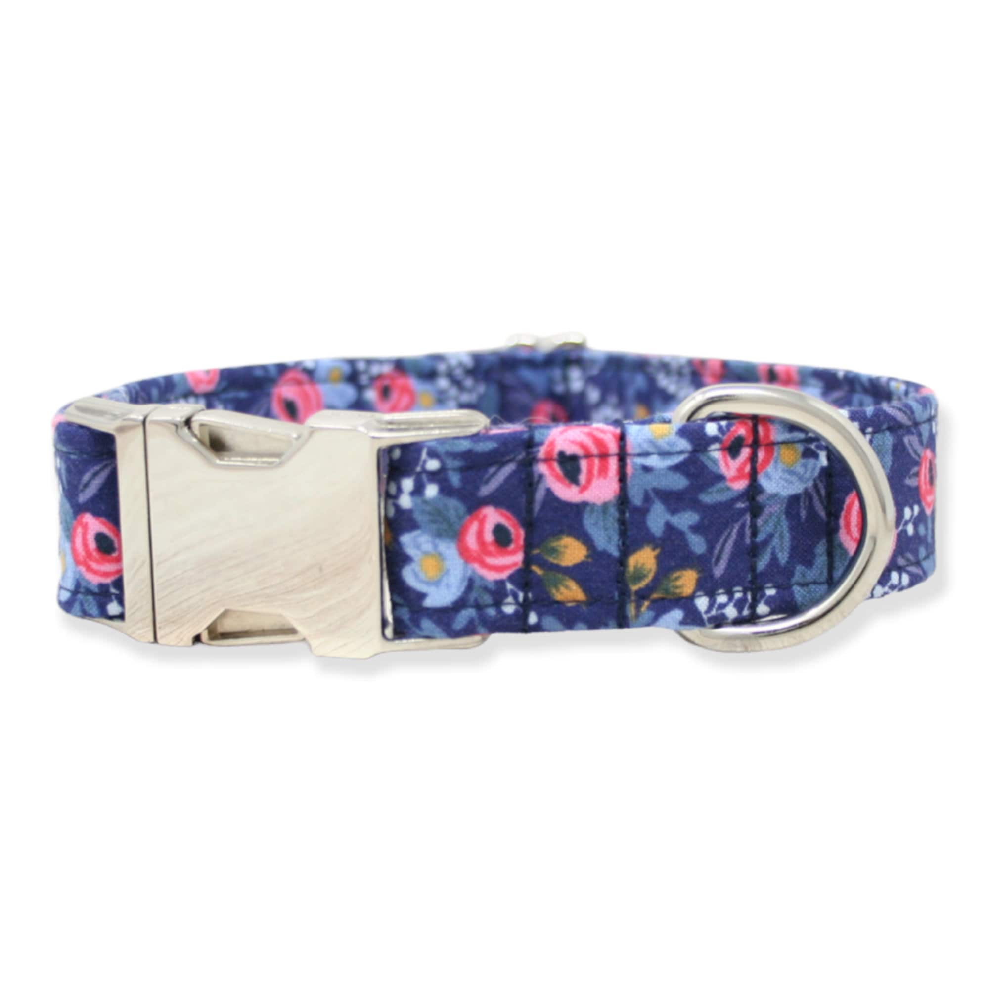 Lucky Love Dog Collars, Floral Girl or Boy Dog Collar for Large