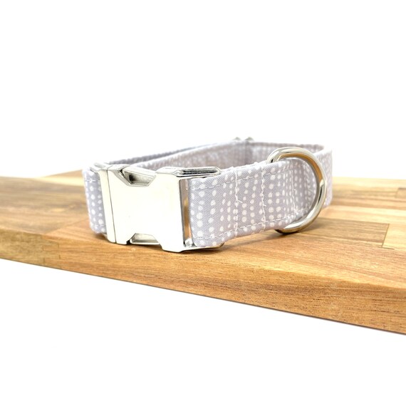 Boy Dog Collar Boy Dog Collars Gray Dog Collar Girl Dog Etsy