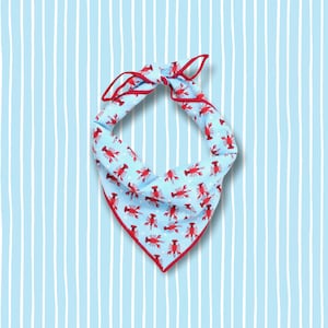 Blue Dog Bandana | Dog Bandanas | Pet Bandana | Puppy Bandana | Bandanas for Dogs | Bandana for Dogs | Pet Accessories | The Oxford Dog