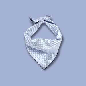 Dog Bandana Navy Blue | Dog Bandanas | Tie on Dog Scarf | Pet Bandana | Dog Accessories | Dog Lover Gift | Pet Accessories | Cat Bandana |