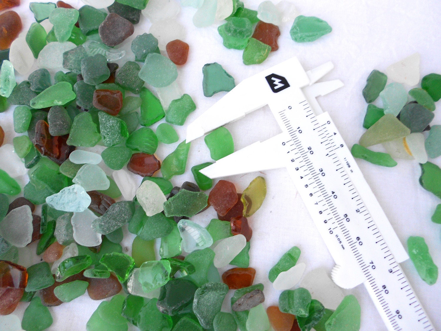 Genuine Sea Glass bulk beach glass craft supplies kit in 7 Etsy