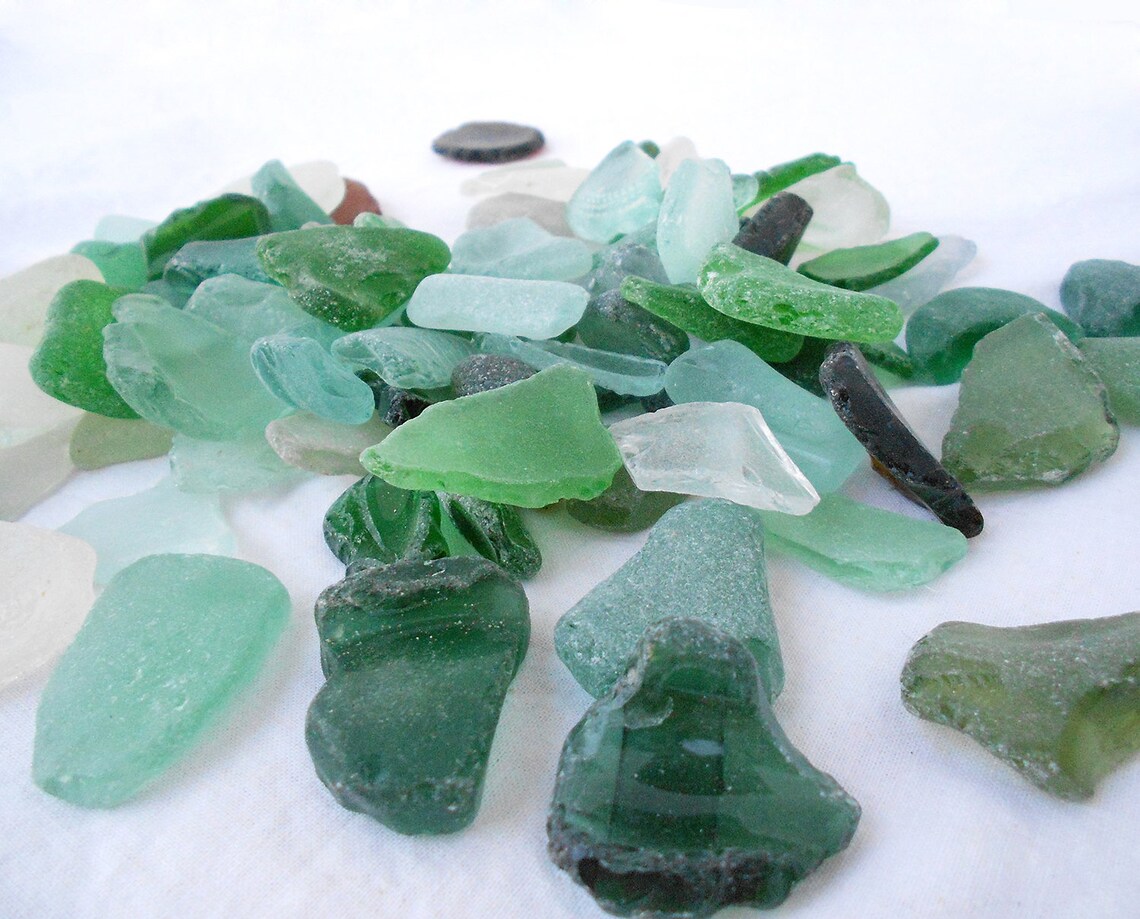 Genuine Sea Glass Bulk Beach Glass for Sale Craft Supplies Etsy