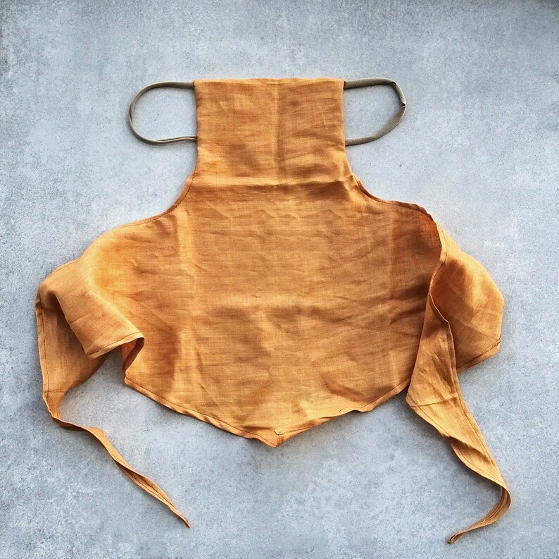 option 4 ocra linen upcycled facemask self care kit to tie back