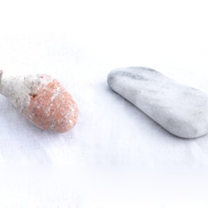 Sea stones diy jewelry craft kit for women craft supplies for drift charm, shards pebble of marble and limestone jewelry making supplies