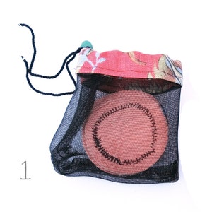 option 1 pink color in their bag eco friendly kit from fabric remnants
